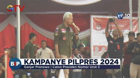 Capres Ganjar Pranowo Sapa Warga Tuban Tampung Permasalahan Petani