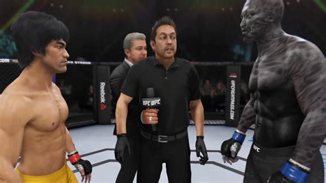 Bruce Lee Vs Black Panther Ea Sports Ufc Youtube