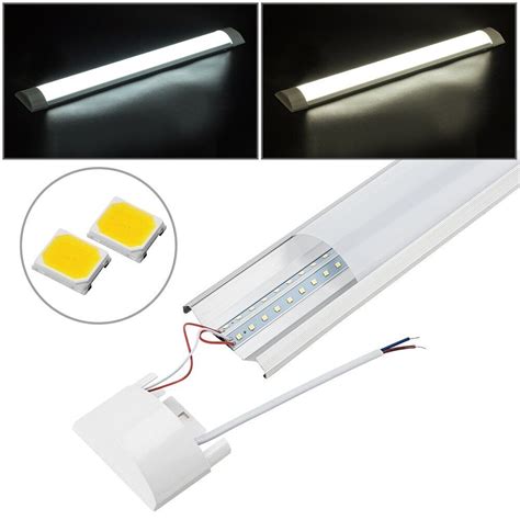 Ft Cm Led Strip Lights Batten Tube Light Office Shop Garage Ceiling