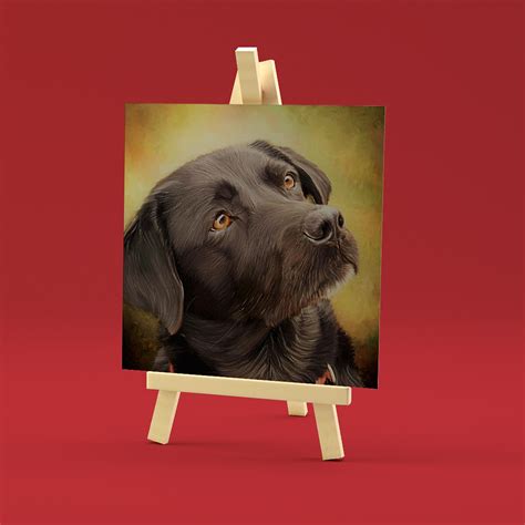 Custom Pet Portraits The Crimson Canvas