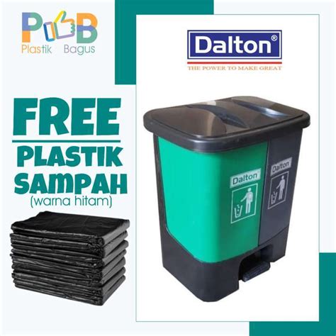 Promo Tempat Sampah Injak Pedal 40 Liter Daur Ulang Dalton Lxd 40 Cp