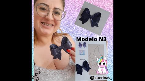 Como Hacer Lazos Con Cuerina Modelo N3