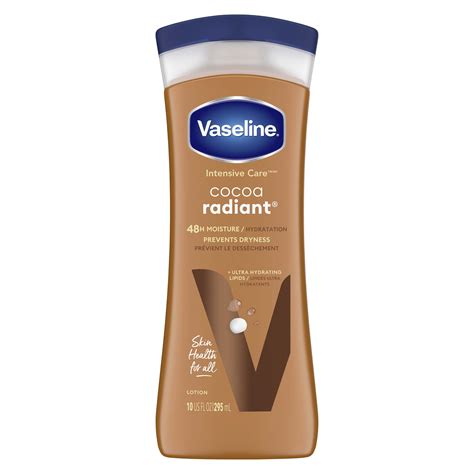 Vaseline Intensive Care Cocoa Radiant Body Lotion Shop Moisturizers