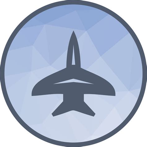 Fighter Jet II Low Poly Background Icon 16701749 Vector Art at Vecteezy