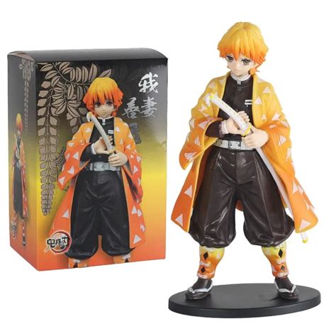 ZENITSU AGATSUMA DEMON Slayer Action Figure 16 CM Kimetsu No Yaiba