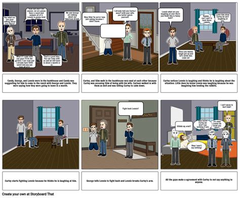 Of Mice And Men Project Storyboard Par 818fabf7