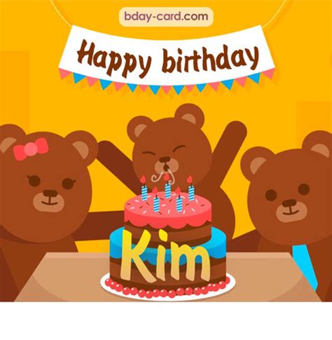 Birthday Images For Kim 💐 — Free Happy Bday Pictures And Photos Bday