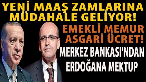 YENİ MAAŞ ZAMLARINA MÜDAHALE GELİYOR EMEKLİ MEMUR ASGARİ ÜCRET MERKEZ