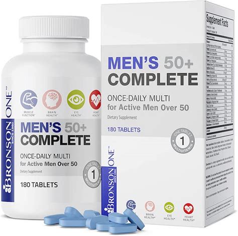 5 Best Multivitamins for Men over 50 [TESTED & REVIEWED] | Trainrightmuscle