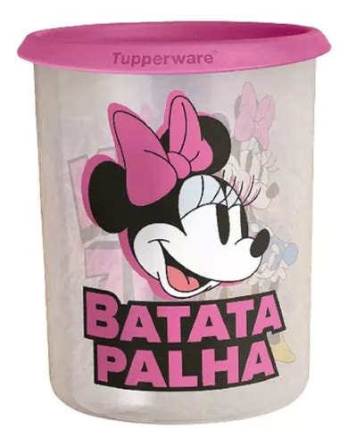 Tupperware Instantânea Mágica Batata Palha Minnie Disney 250 Frete grátis