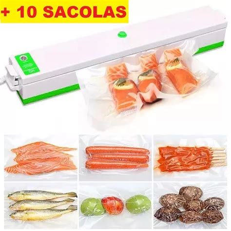 Seladora V Cuo Freshpack Pro Embaladora Alimentos Sacolas Frete Gr Tis