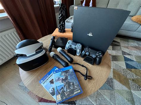 Playstation Pro Tb Gamepad Vr Podstawka Warszawa Mokot W