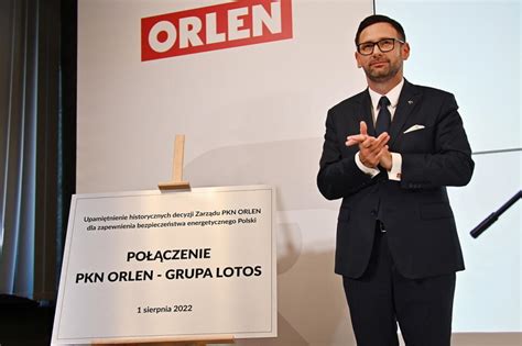 Fuzja Staje Si Faktem Szef Pkn Orlen Patrzymy W Przysz O