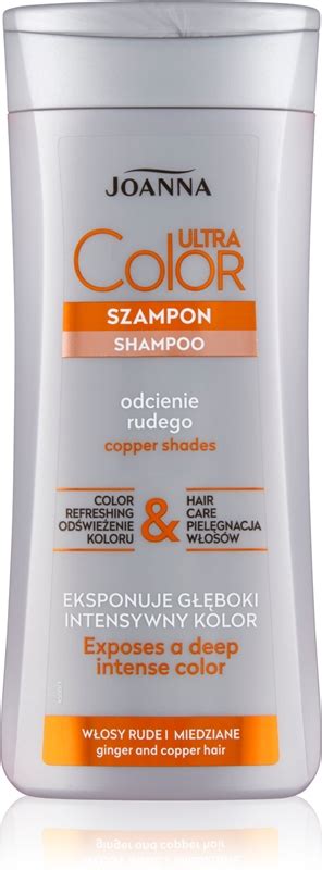 Joanna Ultra Color szampon do miedzianych odcieni włosów