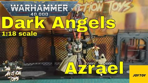 Warhammer 40k Dark Angels Supreme Grand Master Azrael 1 18 Scale Action