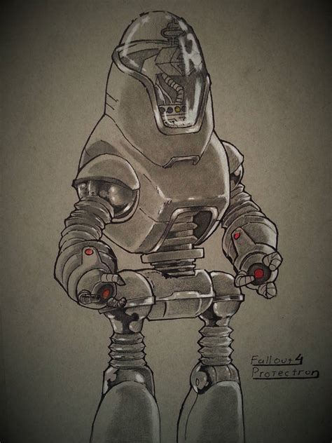 Fallout 4 Protectron by alphalifeform on DeviantArt