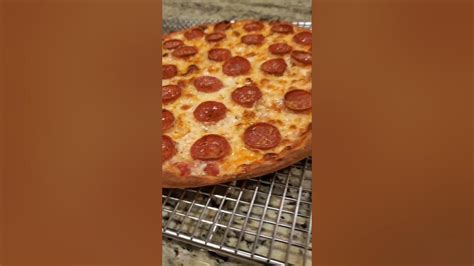 Homemade Pepperoni Pizza Made With 99 Cent Pillsbury Thin Crust Pizza Dough Mix Youtube