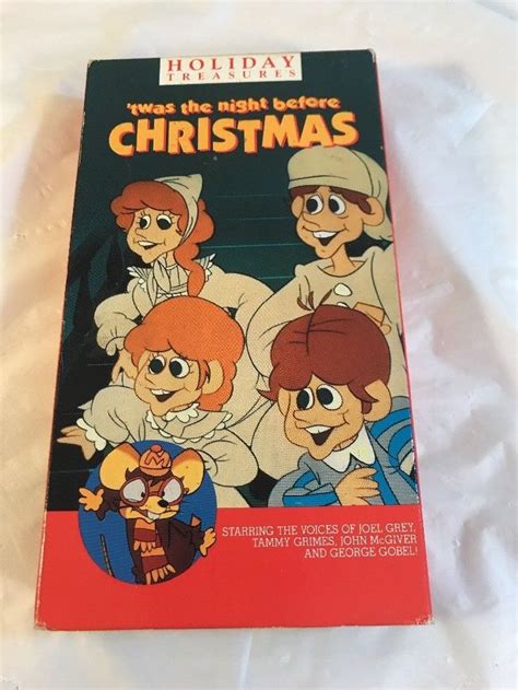 Twas The Night Before Christmas Vhs Holiday Treasures Rankin Bass