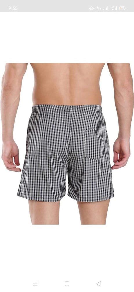 Inch Checks Boxer Check Fabric For Garments Gsm At