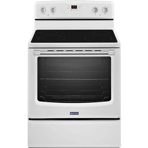 Maytag Aqualift Cu Ft Electric Range With Self Cleaning Oven In