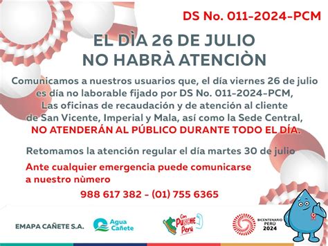 Eps Emapa Ca Ete S A Atencion A Nuestros Usuarios Del Distrito De