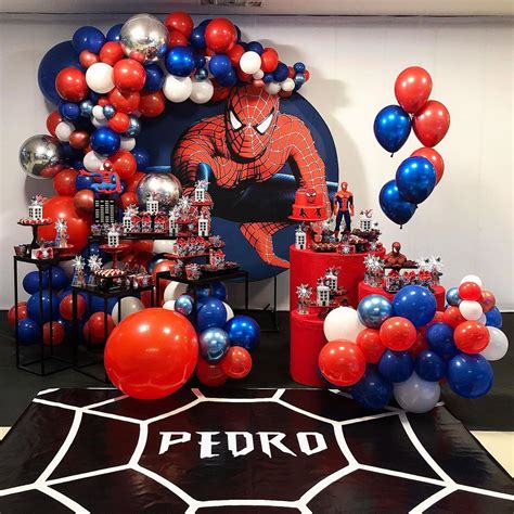 como hacer adornos de spiderman para cumpleaños archivos Keefiesta