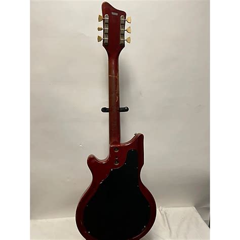 Used National Vintage 1966 National Westwood 77 Red Solid Body Electric Guitar Red Guitar Center