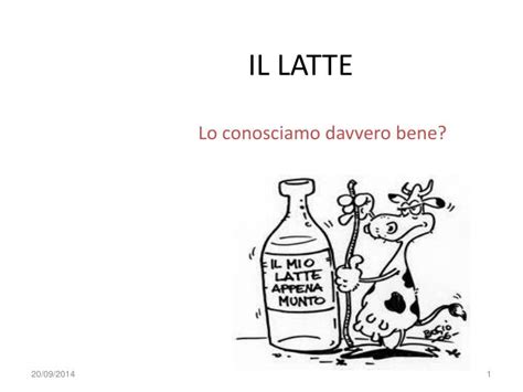 Ppt Il Latte Powerpoint Presentation Free Download Id4617512