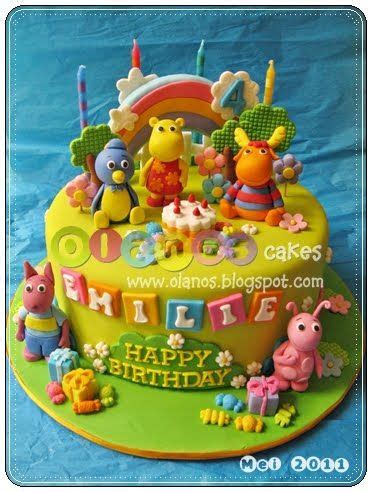 Backyardigan Cake Designs The Backyardigans Cakecentral Fethawi