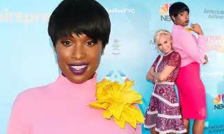 Jennifer Hudson Is Pretty In Pink For Hairspray Event Daily Mail Online