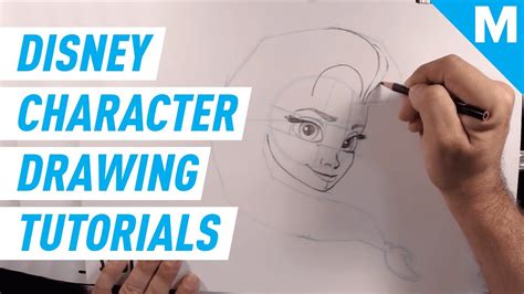 Learn How To Draw Your Favorite Disney Characters Mashable YouTube