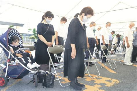 犠牲忘れず恒久平和へ祈り県内各地で戦没者追悼式 光市でも 山口新聞 電子版