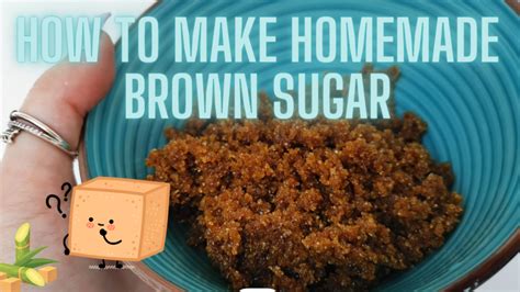 How To Make Homemade Brown Sugar The Coconut Mama