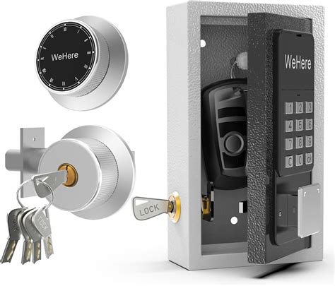 WeHere Smart Key Box Twist To Lock Deadbolt Set Smart Lock