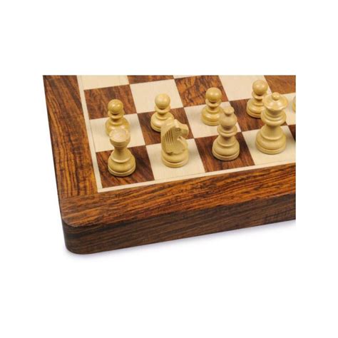 Jeux D Echecs En Bois Magn Tique En Coffret