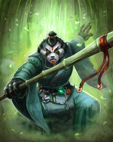 Blizzard Fanart For The Mists Of Pandaria Warcraft Art Samurai