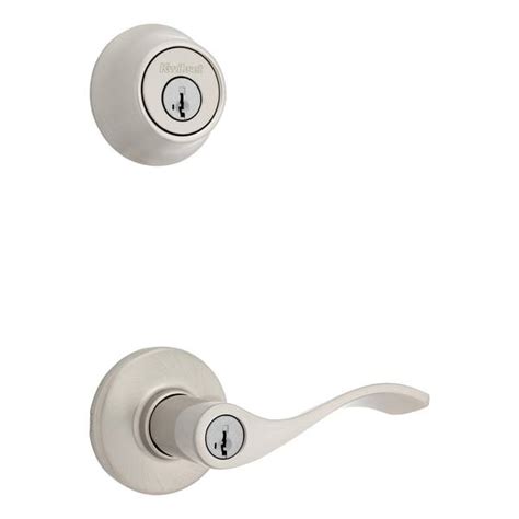 Kwikset Balboa Lever And Deadbolt Combo 96900 420 Blain S Farm And Fleet