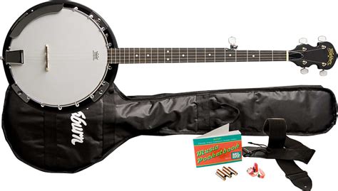 Washburn B8k A Americana 5 String Resonator Banjo Pack Reverb