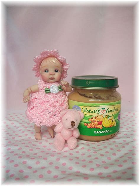 Pin By Victoria Rose On Tiny Tiny Babies Miniature Dolls Clay Baby