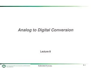 PPT Analog To Digital Converter ADC PowerPoint Presentation Free