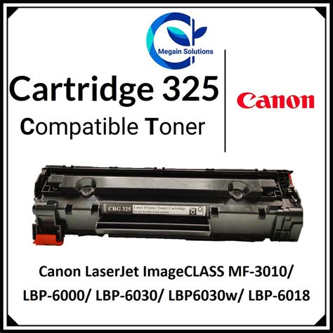 Canon Cartridge 325 Crg 325 Compatible Laser Toner Cartridge For