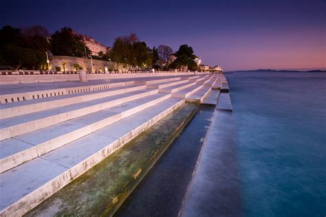 Morske Orgulje Kultura Zadarska Upanija Dalmacija Zadar