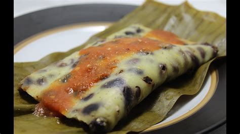 TAMALES DE FRIJOL TIERNO CHIAPANECOS YouTube