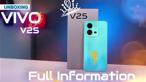 Vivo V25 5G Surfing Blue Unboxing First Look Review Vivo V25