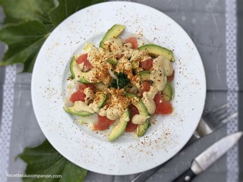 Salade dendives pamplemousse et avocat un vrai délice Les recettes