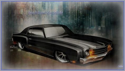 Chevrolet Monte Carlo Drawings Paintings