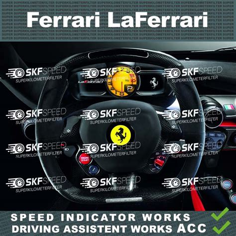 Mileage Blocker F R Ferrari Laferrari Super Kilometer Filter Skf