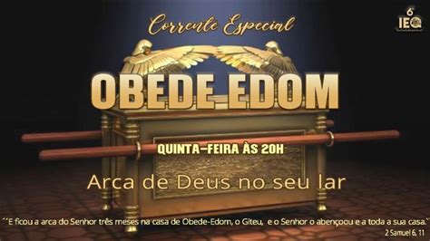 Corrente Especial Obede Edom Youtube