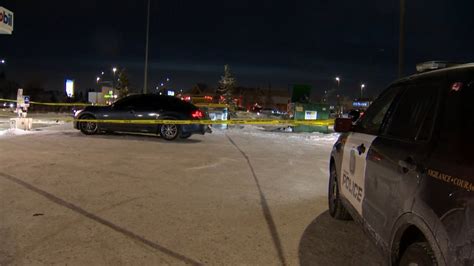 Calgary police investigate shooting after victim rushes into gas ...