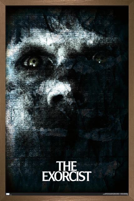 The Exorcist - Face, 22.375" x 34" - Contemporary - Prints And Posters ...